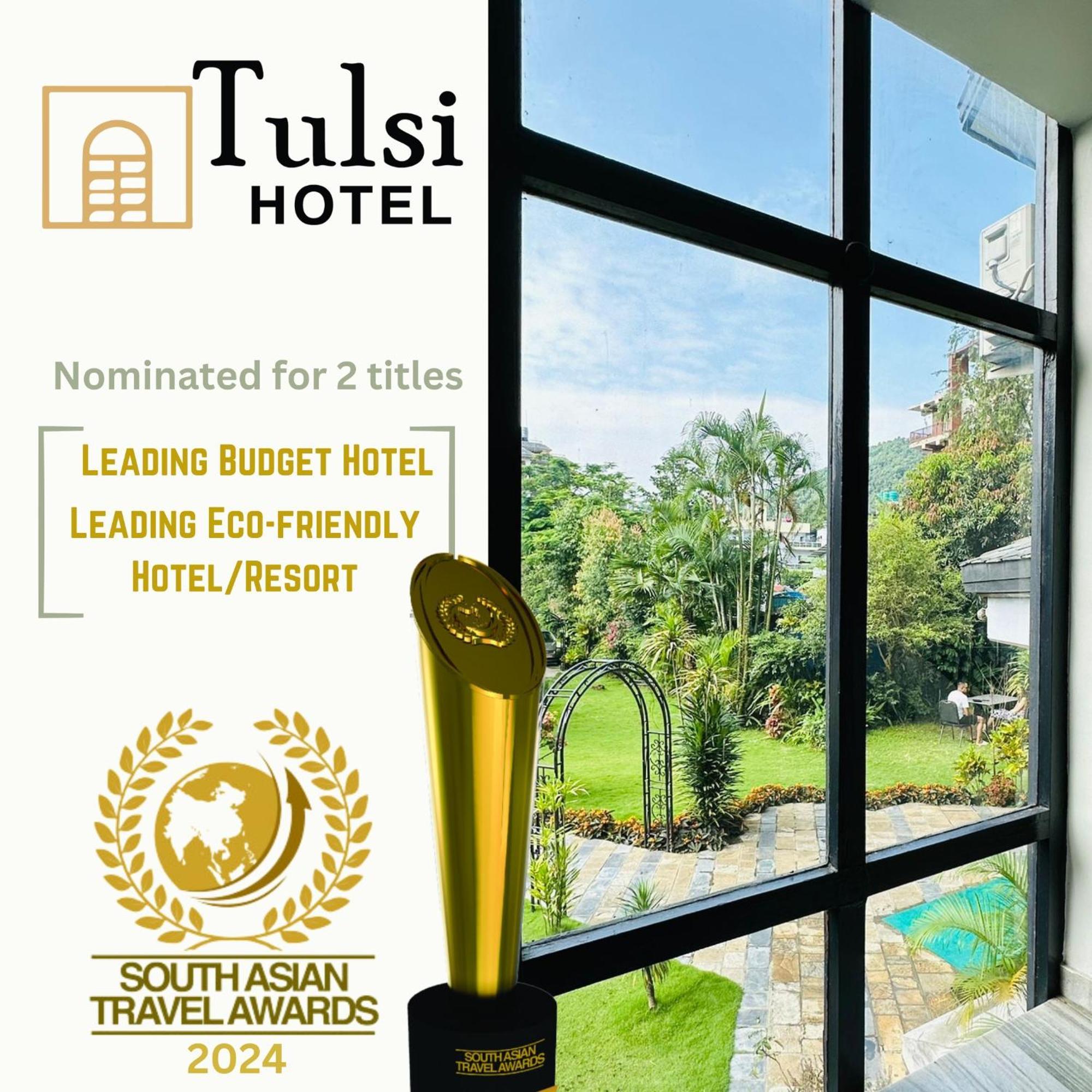 Hotel Tulsi Покхара Экстерьер фото